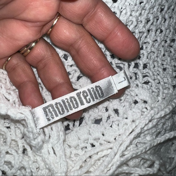 🌸💐💐 White Coverup for summer , long sleeve. Size( L) - Picture 6 of 6